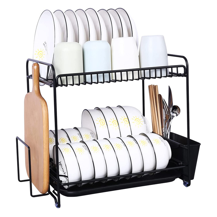 Giá để đĩa kim loại không đục lỗ để bàn